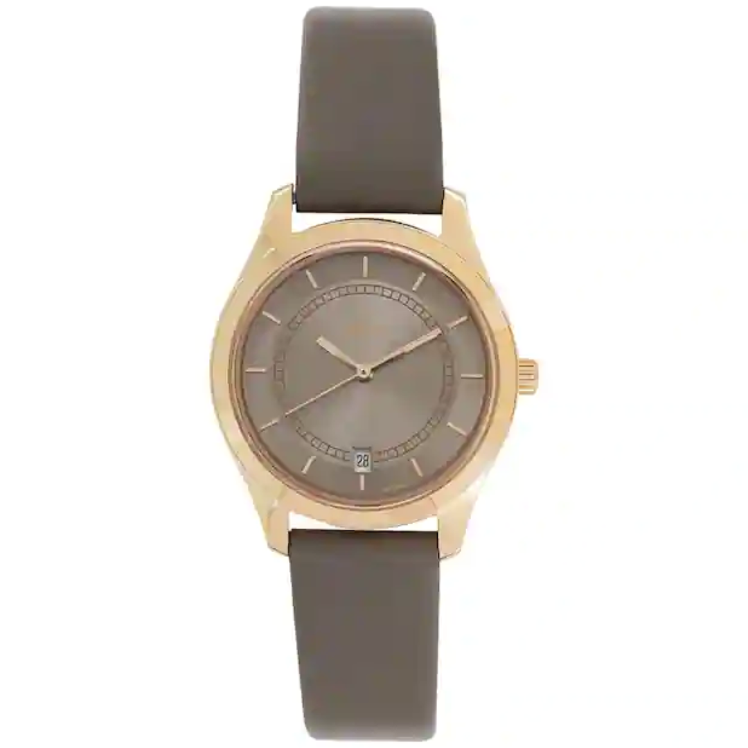 Titan Workwear Watch with Anthracite Dial & Leather Strap NP2596WL02 (DH234) - KRISHNA WATCH COMPANY