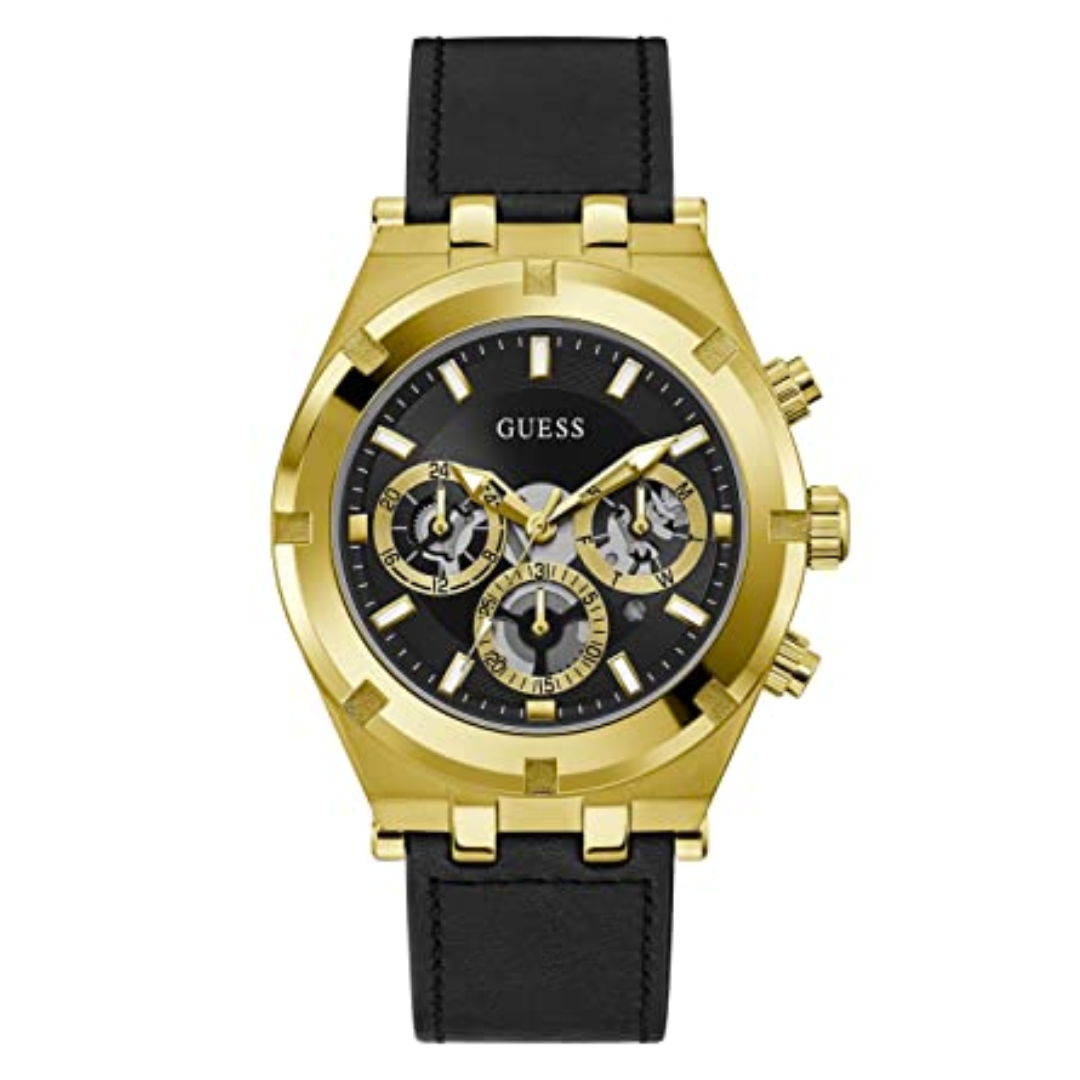 GUESS Sports Analog Black Dial Men's Watch-GW0262G2 - KRISHNA WATCH COMPANY