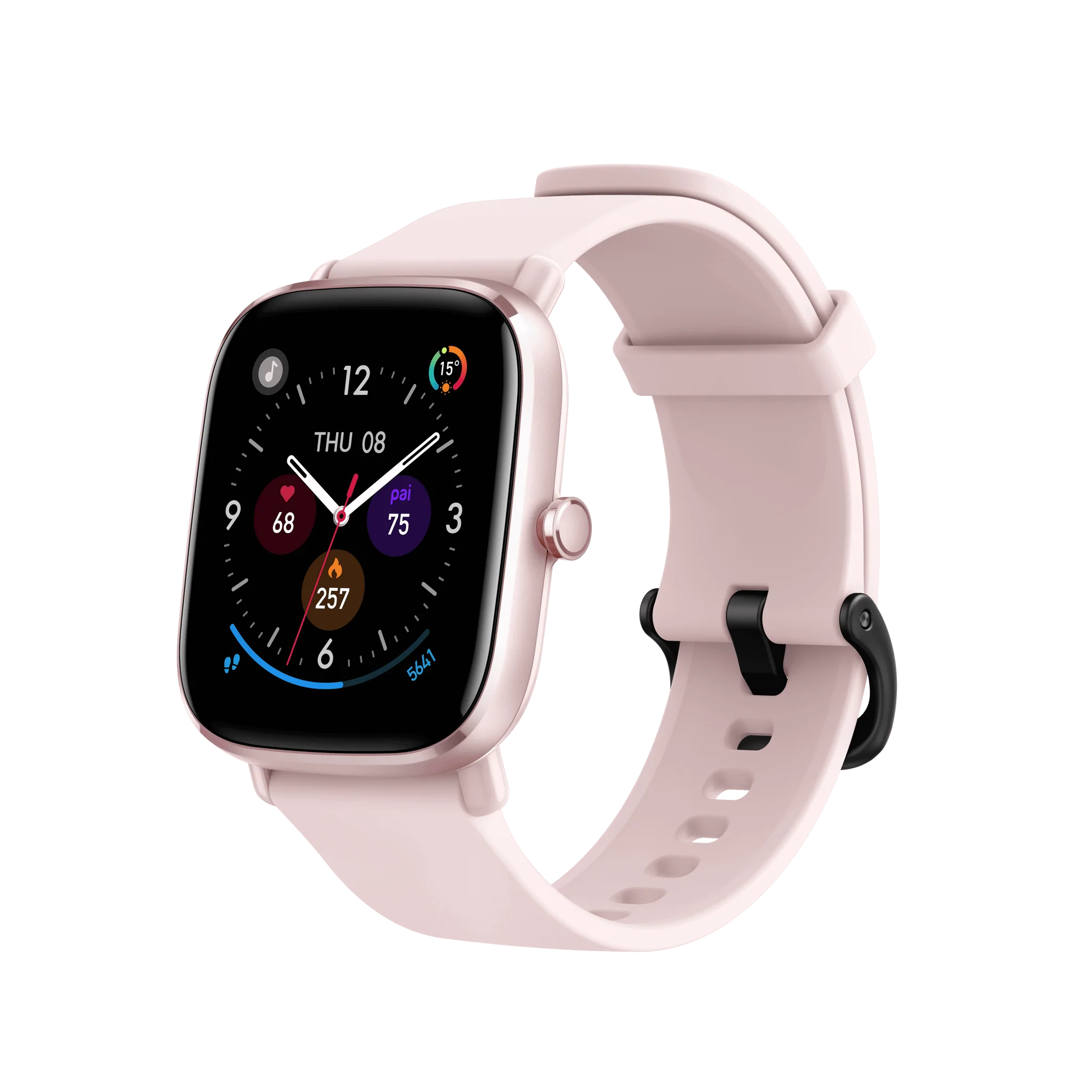 AMAZFIT GTS-2 MINI SMARTWATCH FLAMINGO PINK - KRISHNA WATCH COMPANY