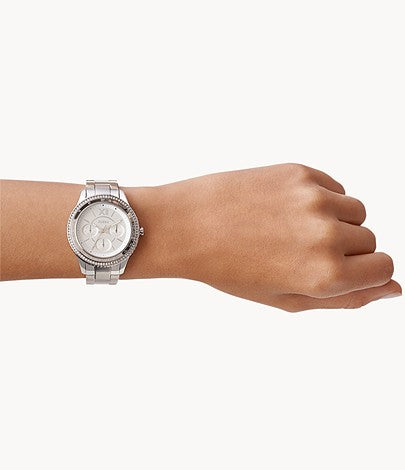 FOSSIL Stella Sport Multifunction Stainless Steel Watch ES5108 - KRISHNA WATCH COMPANY