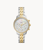 FOSSIL Neutra Chronograph Two-Tone Stainless Steel Watch - ES5216 - KRISHNA WATCH COMPANY