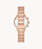 Neutra Chronograph Rose Gold-Tone Stainless Steel Watch ES5218