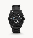 FOSSIL Machine Chronograph Black Stainless Steel Watch - FS4552