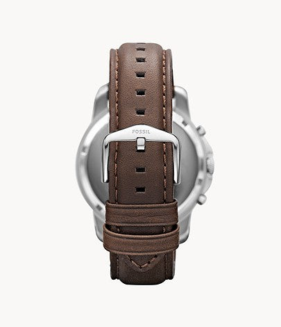 FOSSIL Grant Chronograph Brown Leather Watch - FS4735 - KRISHNA WATCH COMPANY