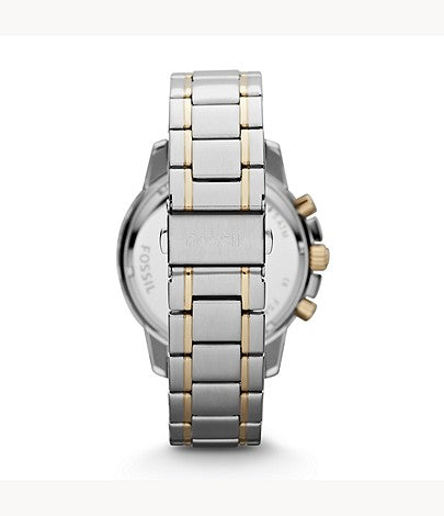 FOSSIL Dean Chronograph Stainless Steel Watch - FS4795 - KRISHNA WATCH COMPANY