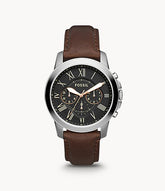 FOSSIL Grant Chronograph Brown Leather Watch FS4813