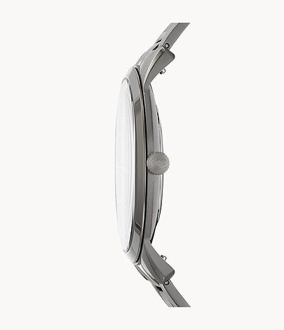 Fossil The Minimalist Three-Hand Smoke Watch - FS5459 - KRISHNA WATCH COMPANY