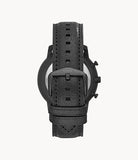 Neutra Chronograph Black Leather Watch FS5503