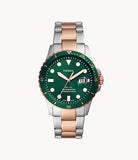 FB-01 Three-Hand Date Two-Tone Stainless Steel Watch FS5743