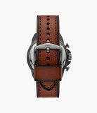 Fossil Bronson Chronograph Brown Eco Leather Watch - FS5855