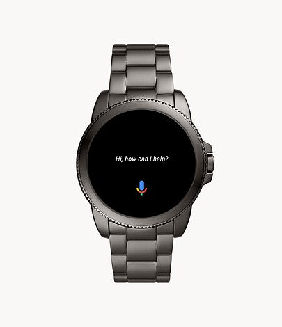 Fossil Gen 5E Smartwatch Smoke Stainless Steel - FTW4049 - KRISHNA WATCH COMPANY