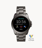 Fossil Gen 5E Smartwatch Smoke Stainless Steel - FTW4049