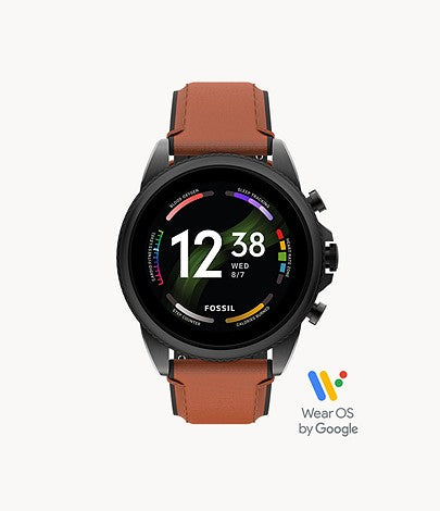 Gen 6 Smartwatch Brown Leather FTW4062 - KRISHNA WATCH COMPANY