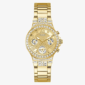 Guess Gold Tone Case Gold Tone Stainless Steel Watch GW0320L2 - KRISHNA WATCH COMPANY