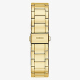 Guess Gold Tone Case Gold Tone Stainless Steel Watch GW0320L2