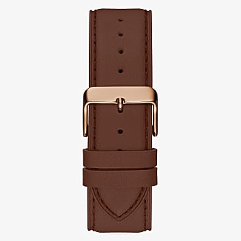 Guess Eco-Friendly Brown Leather Recycled Ultra Suede Strap Watch GW0353G2 - KRISHNA WATCH COMPANY