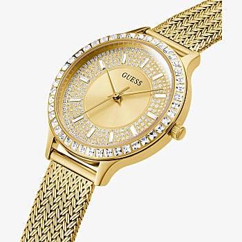 Guess Gold Tone Case Gold Tone Stainless Steel Watch GW0402L2 - KRISHNA WATCH COMPANY