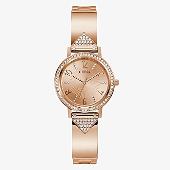 Guess Rose Gold Tone Case Rose Gold Tone Stainless Steel Watch GW0474L3 - KRISHNA WATCH COMPANY