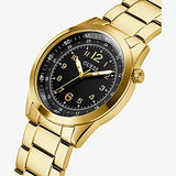 Guess Gold Tone Case Gold Tone Stainless Steel Watch GW0493G2