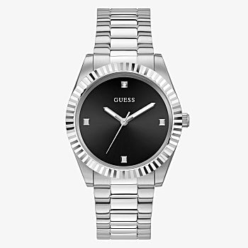 Silver Tone Case Silver Tone Stainless Steel Watch GW0542G1 - KRISHNA WATCH COMPANY