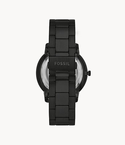 FOSSIL Neutra Automatic Black Stainless Steel Watch - ME3183 - KRISHNA WATCH COMPANY