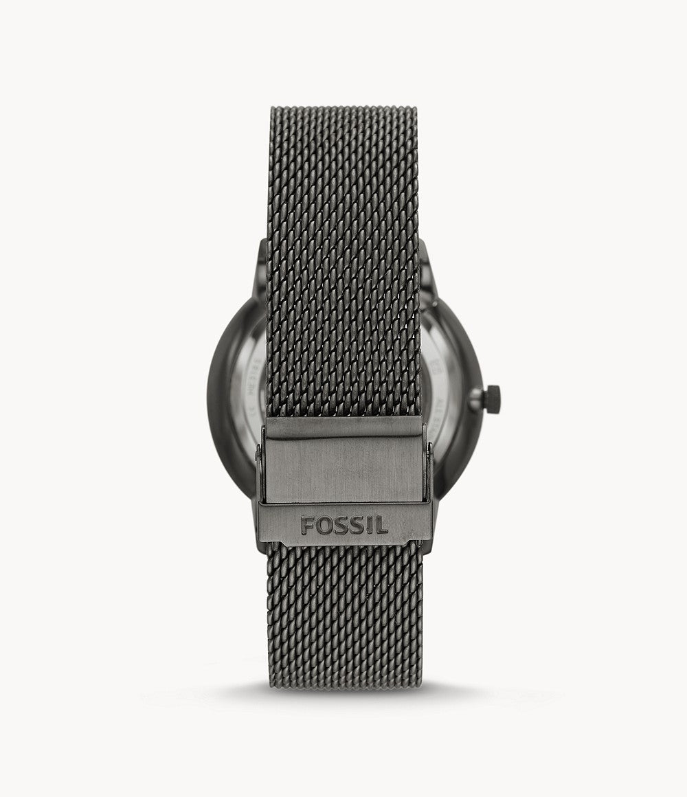 FOSSIL Neutra Automatic Smoke Stainless Steel Watch ME3185 - KRISHNA WATCH COMPANY