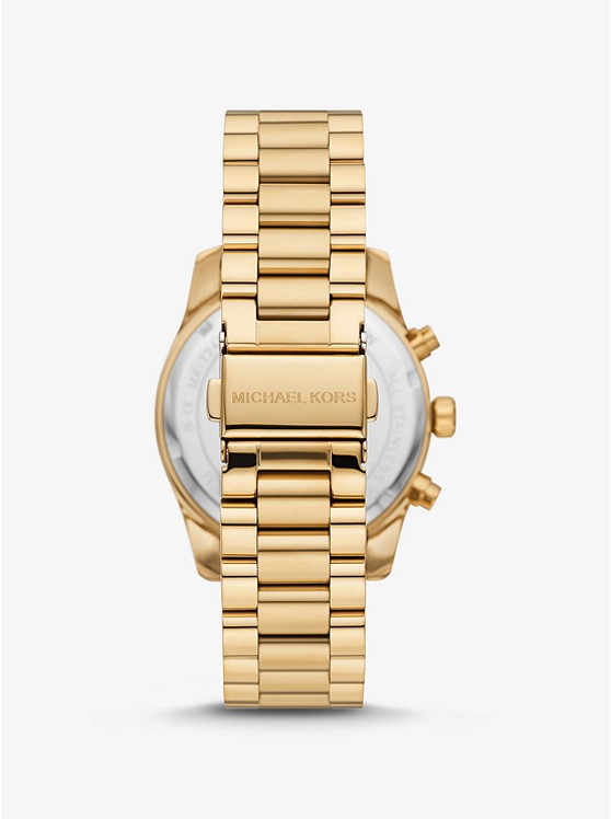 MICHAEL KORS Lexington Pav� Gold-Tone Watch MK7241 - KRISHNA WATCH COMPANY