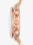 Michael Kors Lexington Pavé Rose Gold-Tone Watch MK7242 - KRISHNA WATCH COMPANY