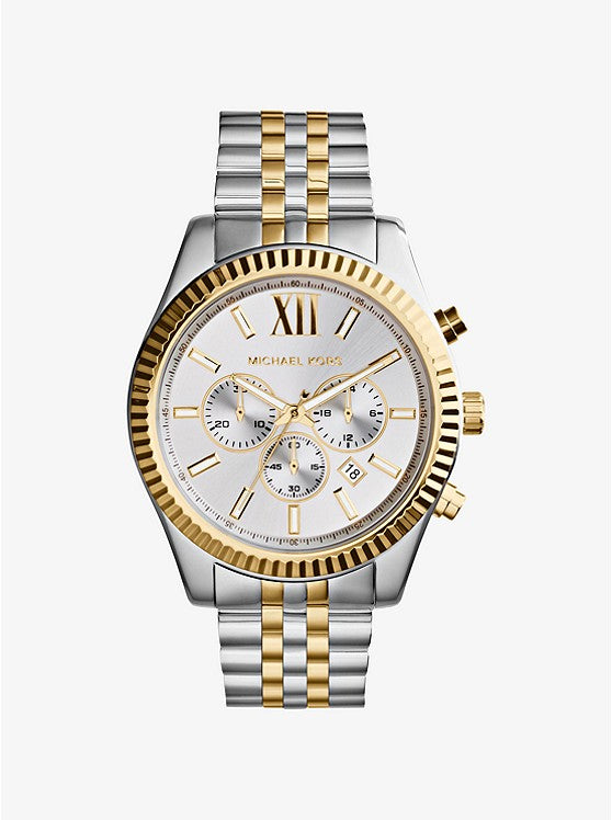 MICHAEL KORS - Lexington Two-Tone Watch - MK8344 - KRISHNA WATCH COMPANY
