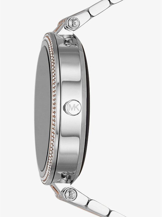 Michael Kors gen 5E Darci Pavé Two-Tone Smartwatch MKT5129 - KRISHNA WATCH COMPANY