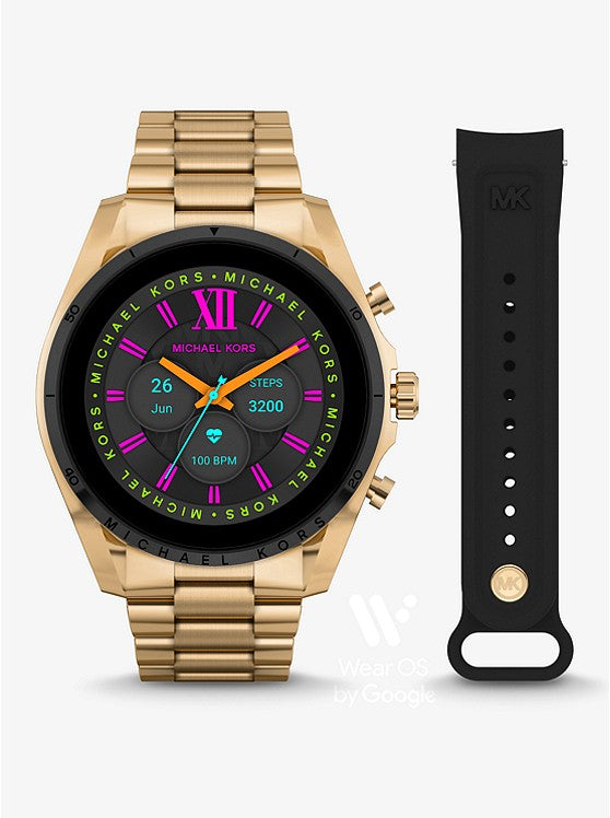 Michael Kors Gen 6 Bradshaw Digital Black Dial Women's Watch-MKT5138 - KRISHNA WATCH COMPANY