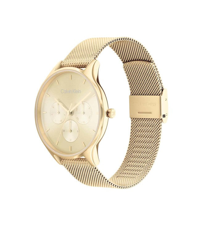 Calvin Klein 25200103 Timeless Mesh Multifunction Watch for Women - KRISHNA WATCH COMPANY