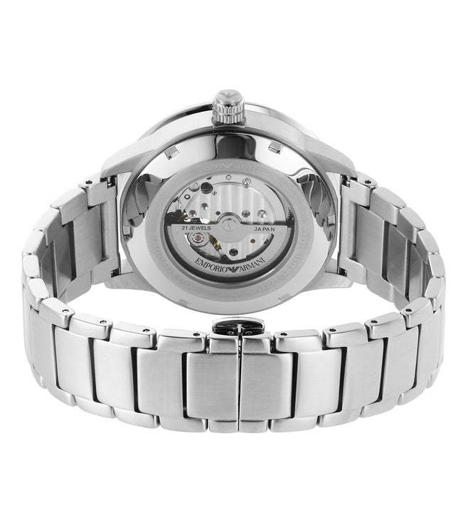 Emporio Armani Automatic Stainless Steel Watch AR60053 - KRISHNA WATCH COMPANY