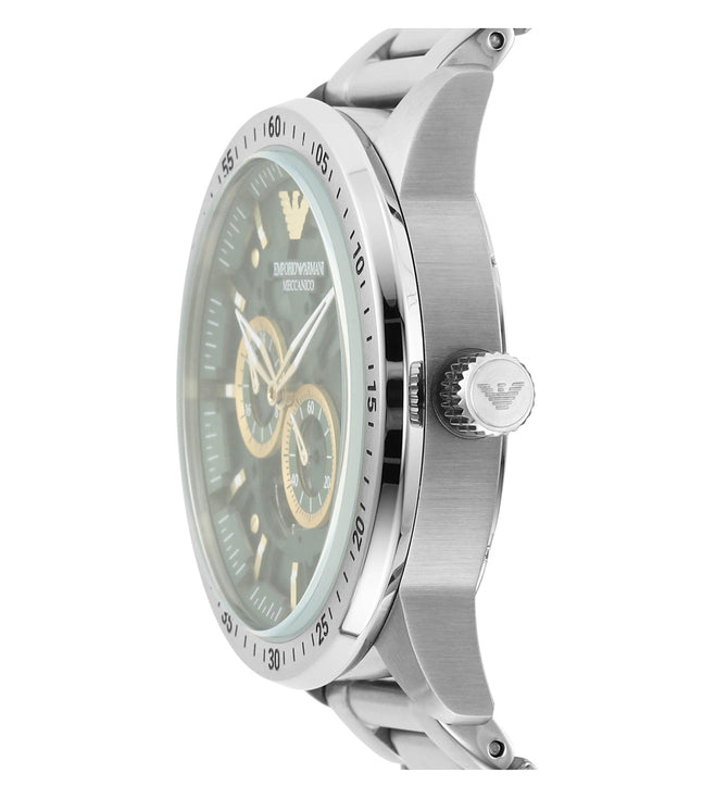 Emporio Armani Automatic Stainless Steel Watch AR60053 - KRISHNA WATCH COMPANY