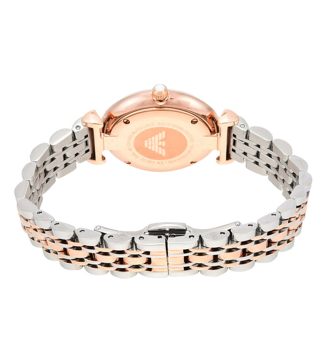 Emporio Armani Women's Two-Hand Two-Tone - AR1926 - KRISHNA WATCH COMPANY
