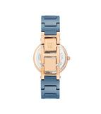 Anne klein Women Ceramic Round Blue Watches - AK1018BLRG