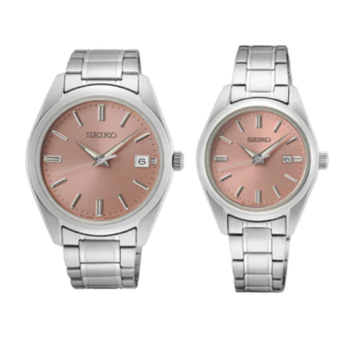 Seiko Couple Dress Watch SUR523P1, SUR529P1 - KRISHNA WATCH COMPANY