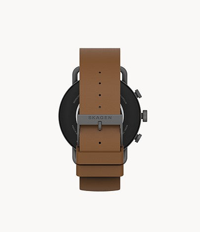 Falster Gen 6 Espresso Leather Smartwatch SKT5304 - KRISHNA WATCH COMPANY