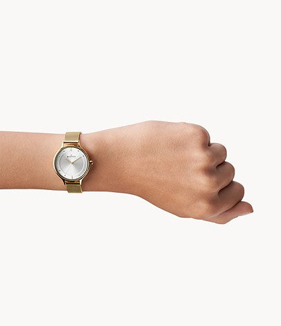 Anita Lille Gold-Tone Steel Mesh Watch SKW2150k - KRISHNA WATCH COMPANY