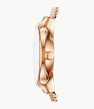 Freja Lille Rose Gold-Tone Steel Mesh Watch SKW2665