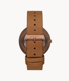 Aaren Naturals Three-Hand Cognac Strap SKW2973