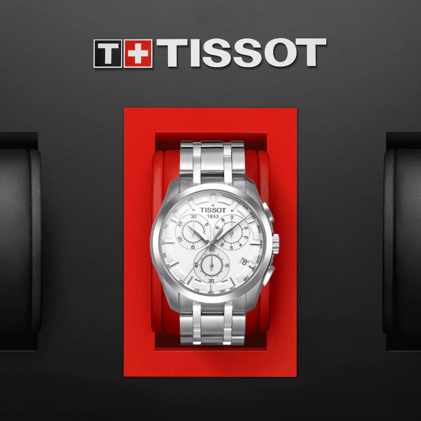TISSOT T-Classic COUTURIER CHRONOGRAPH T0356171103100 - KRISHNA WATCH COMPANY