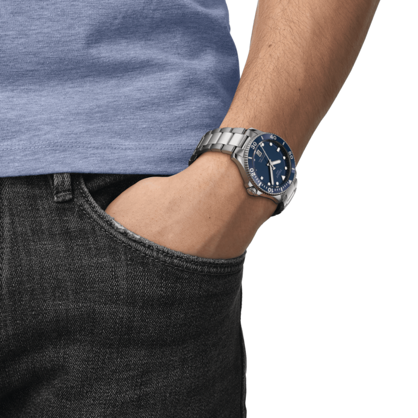 TISSOT T-Sport Seastar 1000 40MM T1204101104100 - KRISHNA WATCH COMPANY