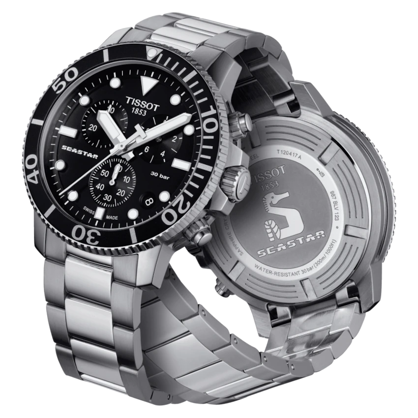 TISSOT T-Sport Seastar 1000 CHRONOGRAPH T1204171105100 - KRISHNA WATCH COMPANY