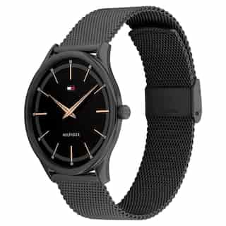 Tommy Hilfiger Men Black Dial Analog Watch TH1710470 - KRISHNA WATCH COMPANY
