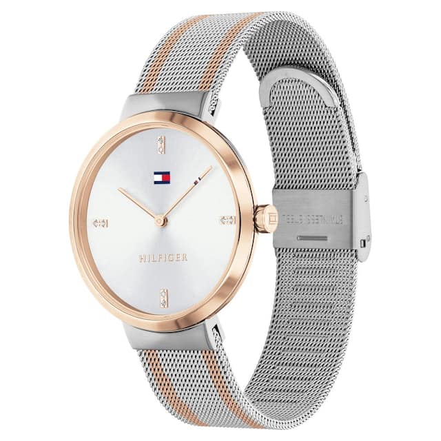 Tommy Hilfiger White Dial Stainless Steel Watch NCTH1782221 - KRISHNA WATCH COMPANY