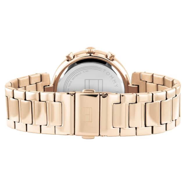 Tommy Hilfiger Pink Dial Stainless Steel Strap Watch 1782391 - KRISHNA WATCH COMPANY