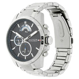 Tommy Hilfiger Blue Dial Silver Stainless Steel Strap Watch 1791348 - KRISHNA WATCH COMPANY