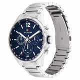 Tommy Hilfiger Blue Dial Stainless Steel Strap Watch for Men TH1791973 - KRISHNA WATCH COMPANY