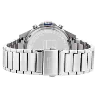 Tommy Hilfiger Blue Dial Stainless Steel Strap Watch for Men TH1791973 - KRISHNA WATCH COMPANY